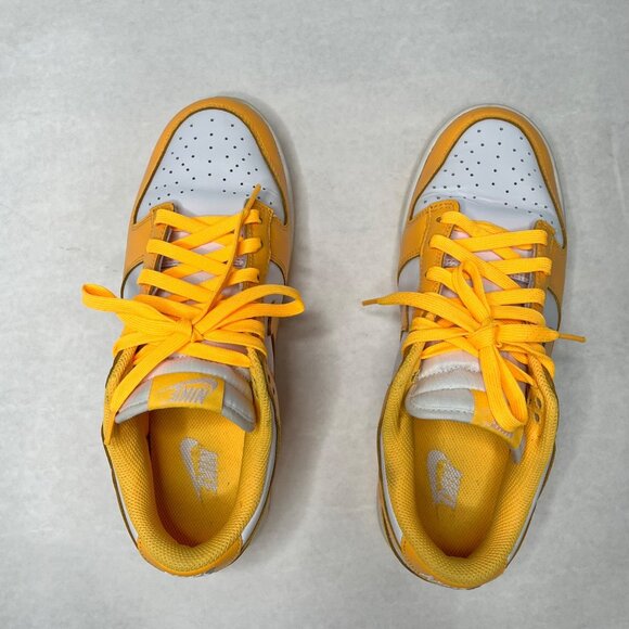 Nike Dunk Low laser Orange womens Sneakers Size 10 DD1503-800 noBox - Picture 3 of 8